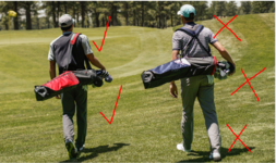 Do any new stand bags come with the single strap?